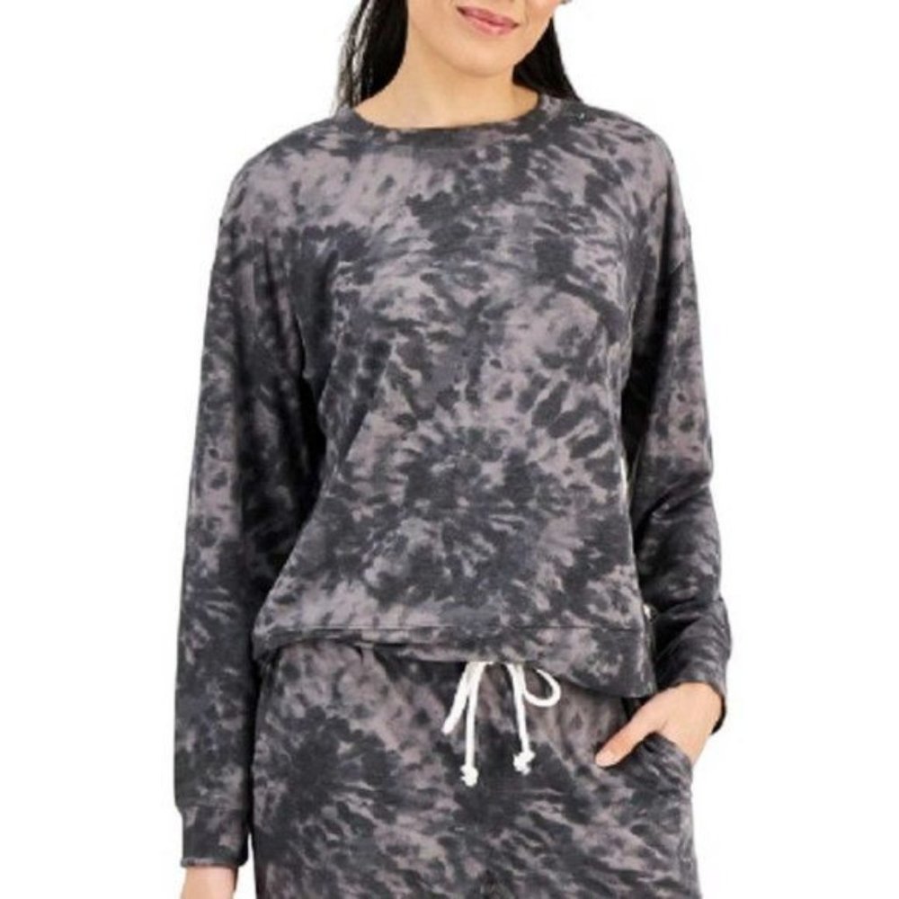 JENNI Super Soft Crewneck Lounge/Pajama Top  MEDIUM (4411)